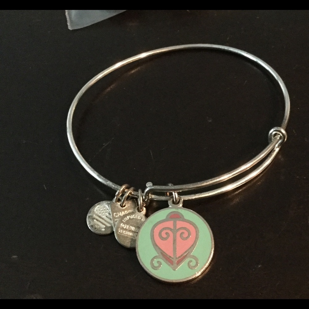 Alex and Ani silver bracelet
